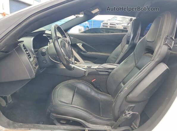 1G1YB2D79G5117923 2016 CHEVROLET CORVETTE White Vista interior delantera