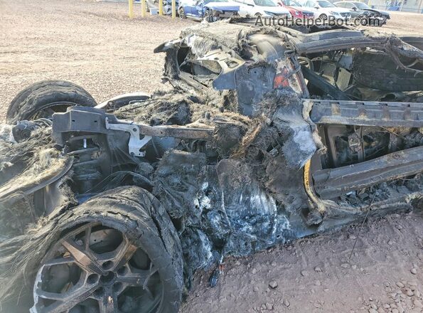 1G1YC2D49M5101736 2021 CHEVROLET CORVETTE Оранжевый Вид задних сидений