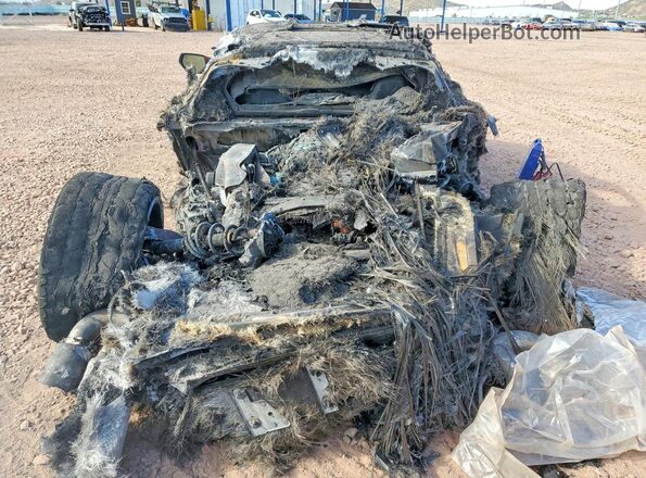 1G1YC2D49M5101736 2021 CHEVROLET CORVETTE Оранжевый Вид сзади