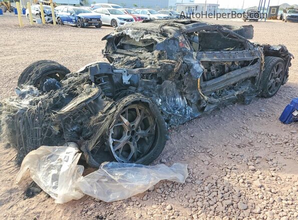 1G1YC2D49M5101736 2021 CHEVROLET CORVETTE Оранжевый Задняя правая четверть