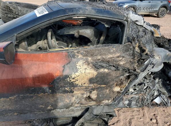 1G1YC2D49M5101736 2021 CHEVROLET CORVETTE Оранжевый Вид салона спереди