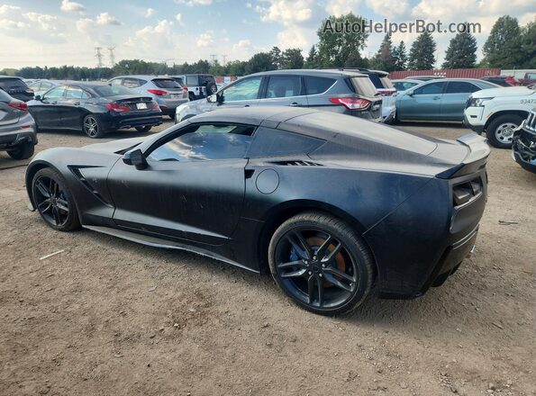 1G1YF2D76K5115656 2019 CHEVROLET CORVETTE Black უკანა მარცხენა