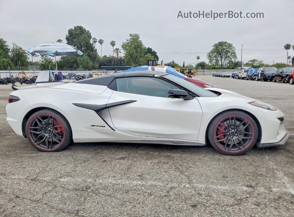 1G1YF3D3XP5700878 2023 CHEVROLET CORVETTE White Հետևի նստատեղերի տեսք