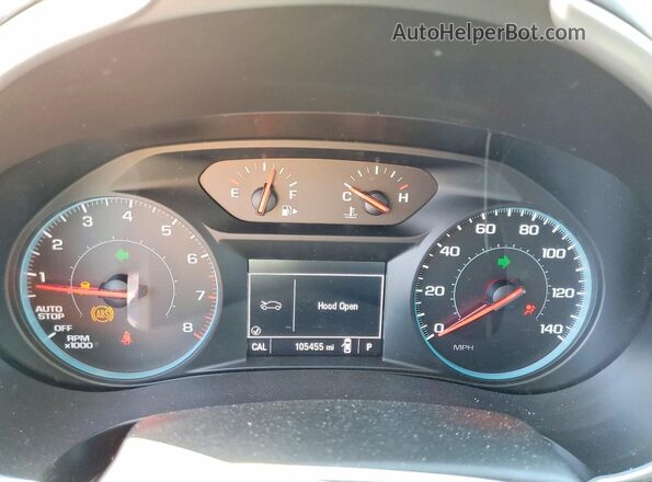 1G1ZB5ST0HF282065 2017 CHEVROLET MALIBU Blue Սարքավորումների վահանակի տեսք