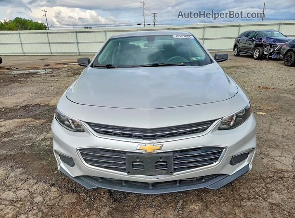 1G1ZB5ST0JF244809 2018 CHEVROLET MALIBU Silver Դիմացի տեսք