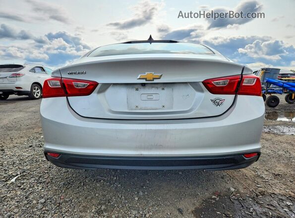 1G1ZB5ST0JF244809 2018 CHEVROLET MALIBU Silver Հետևի տեսք