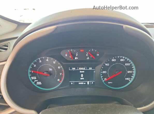 1G1ZB5ST0PF158599 2023 CHEVROLET MALIBU Синий Вид щитка приборов