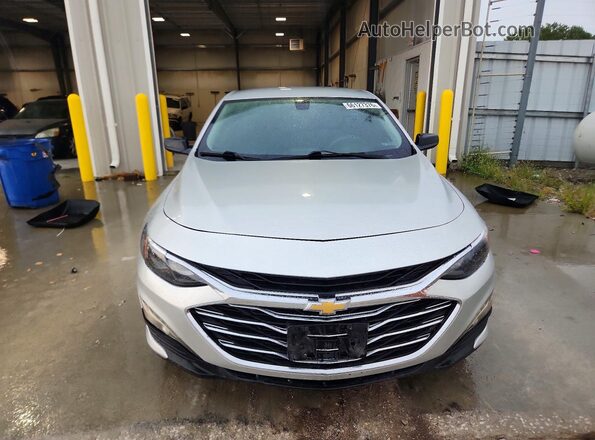 1G1ZB5ST1KF222240 2019 CHEVROLET MALIBU Silver Widok z przodu