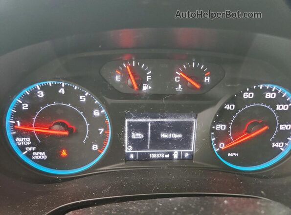 1G1ZB5ST1KF222240 2019 CHEVROLET MALIBU Silver Widok zestawu wskaźników