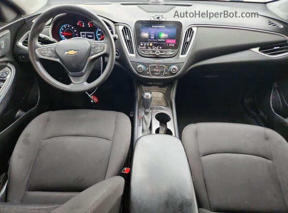 1G1ZB5ST1KF222240 2019 CHEVROLET MALIBU Silver Widok deski rozdzielczej