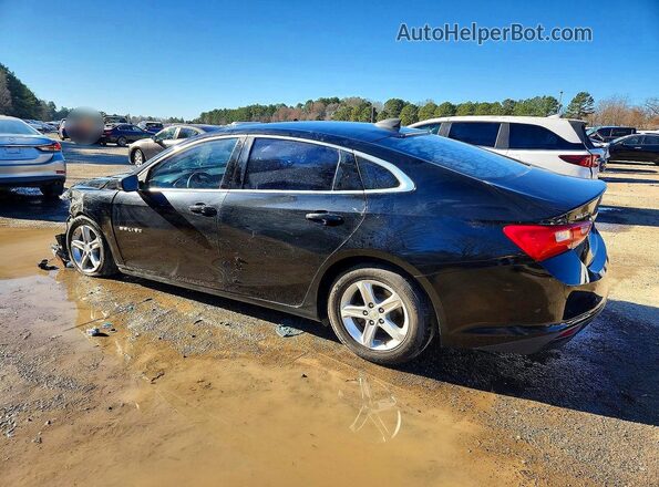 1G1ZB5ST1LF096298 2020 CHEVROLET MALIBU Black Հետևի ձախ