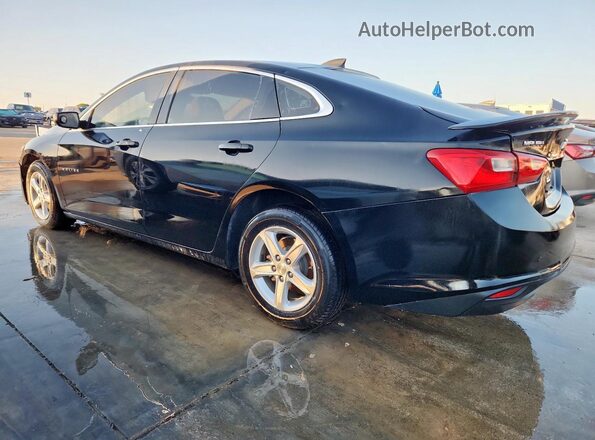 1G1ZB5ST1LF138520 2020 CHEVROLET MALIBU Black უკანა მარცხენა