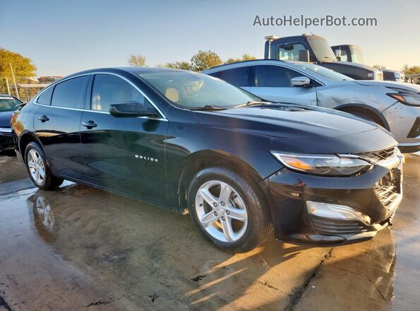1G1ZB5ST1LF138520 2020 CHEVROLET MALIBU Black წინა მარჯვენა