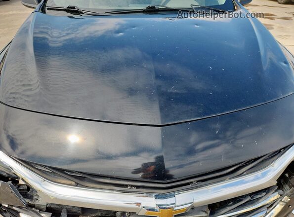 1G1ZB5ST1LF138520 2020 CHEVROLET MALIBU Black უკანა სალონის ხედი