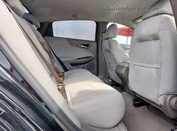 1G1ZB5ST1LF138520 2020 CHEVROLET MALIBU Black უკანა სავარძლების ხედი