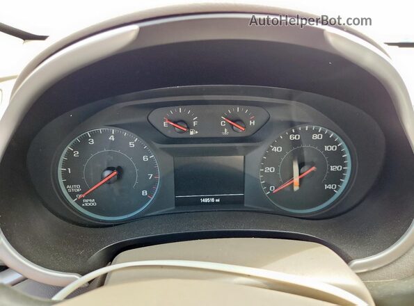 1G1ZB5ST1LF138520 2020 CHEVROLET MALIBU Black ხელსაწყოთა პანელის ხედი
