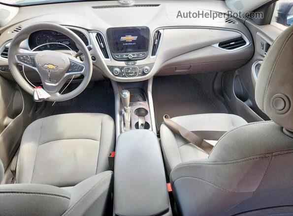 1G1ZB5ST1LF138520 2020 CHEVROLET MALIBU Black წინა პანელის ხედი