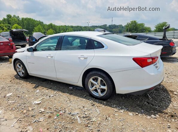 1G1ZB5ST2JF176917 2018 CHEVROLET MALIBU White Հետևի ձախ