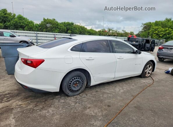 1G1ZB5ST3HF284781 2017 CHEVROLET MALIBU Белый Задняя правая четверть