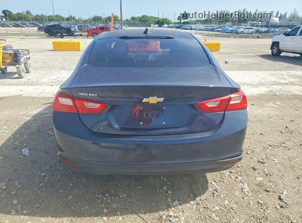 1G1ZB5ST3HF290855 2017 CHEVROLET MALIBU Blue Vista trasera