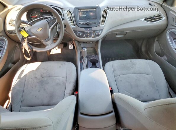 1G1ZB5ST4HF147803 2017 CHEVROLET MALIBU Синий Вид панели приборов