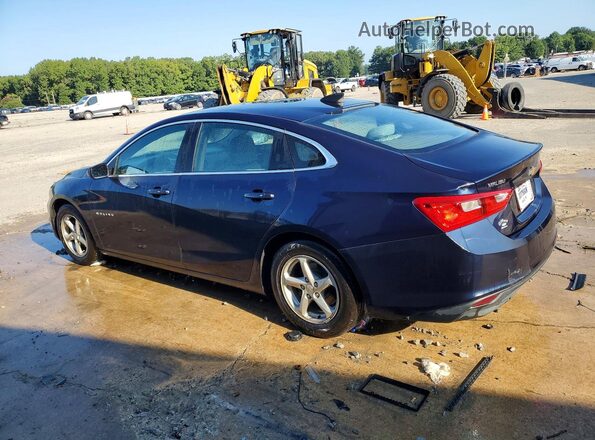 1G1ZB5ST4HF147803 2017 CHEVROLET MALIBU Синий Задняя левая четверть
