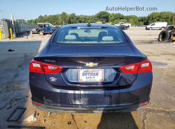 1G1ZB5ST4HF147803 2017 CHEVROLET MALIBU Синий 