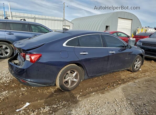 1G1ZB5ST5HF217647 2017 CHEVROLET MALIBU Синий Задняя правая четверть