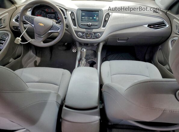 1G1ZB5ST5HF217647 2017 CHEVROLET MALIBU Синий Вид панели приборов