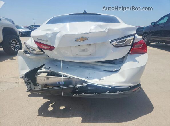 1G1ZB5ST5KF120844 2019 CHEVROLET MALIBU White Widok z tyłu