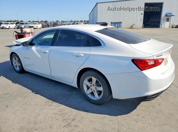 1G1ZB5ST5KF216358 2019 CHEVROLET MALIBU White Trasero izquierdo