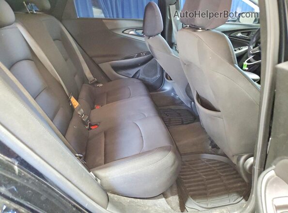 1G1ZB5ST5MF052385 2021 CHEVROLET MALIBU Black Vista de los asientos traseros