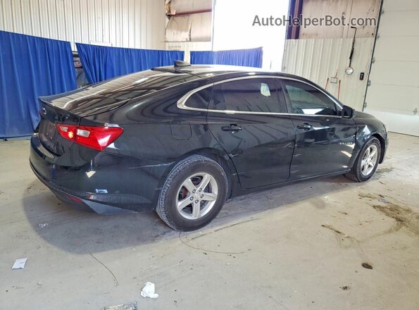 1G1ZB5ST5MF052385 2021 CHEVROLET MALIBU Black Trasero derecho