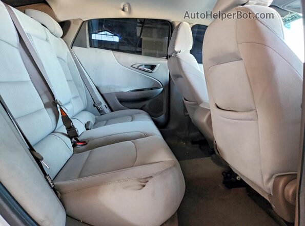 1G1ZB5ST6GF185449 2016 CHEVROLET MALIBU Gray Rear seats view