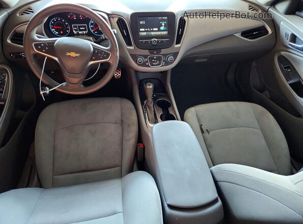 1G1ZB5ST6GF185449 2016 CHEVROLET MALIBU Gray Dashboard view