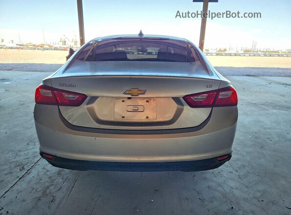 1G1ZB5ST6GF185449 2016 CHEVROLET MALIBU Gray Rear view