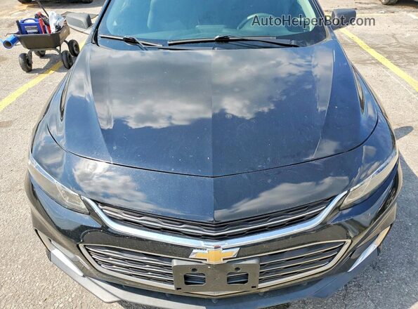 1G1ZB5ST6GF344230 2016 CHEVROLET MALIBU Black უკანა სალონის ხედი