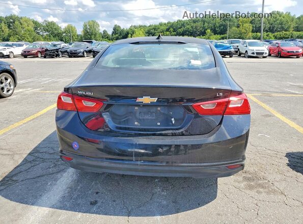 1G1ZB5ST6GF344230 2016 CHEVROLET MALIBU Black უკანა ხედი