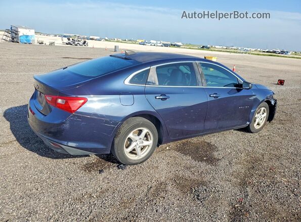 1G1ZB5ST6HF101356 2017 CHEVROLET MALIBU Синий Задняя правая четверть