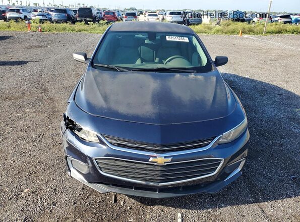 1G1ZB5ST6HF101356 2017 CHEVROLET MALIBU Синий Вид спереди