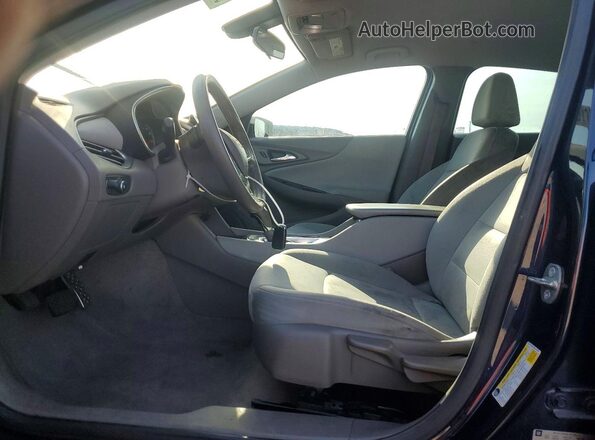 1G1ZB5ST6HF101356 2017 CHEVROLET MALIBU Синий Вид салона спереди