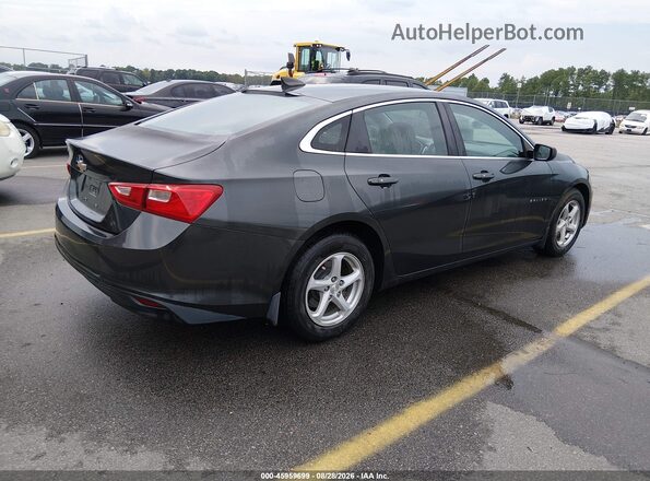 1G1ZB5ST6HF193679 2017 CHEVROLET MALIBU Gray Trasero derecho