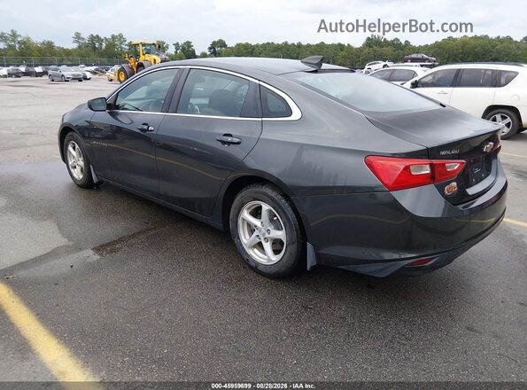 1G1ZB5ST6HF193679 2017 CHEVROLET MALIBU Gray Trasero izquierdo