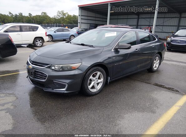 1G1ZB5ST6HF193679 2017 CHEVROLET MALIBU Gray Vista tres cuartos delantera izquierda