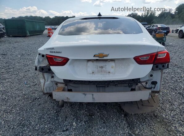 1G1ZB5ST6HF293877 2017 CHEVROLET MALIBU Белый Вид сзади