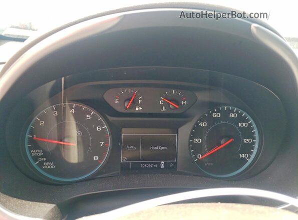 1G1ZB5ST6KF122974 2019 CHEVROLET MALIBU White Սարքավորումների վահանակի տեսք