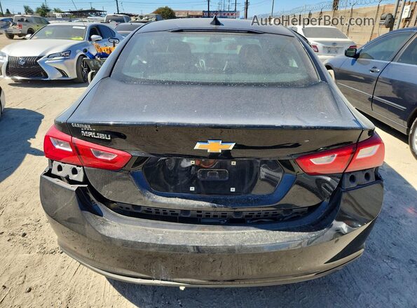 1G1ZB5ST6PF171664 2023 CHEVROLET MALIBU Black Հետևի տեսք