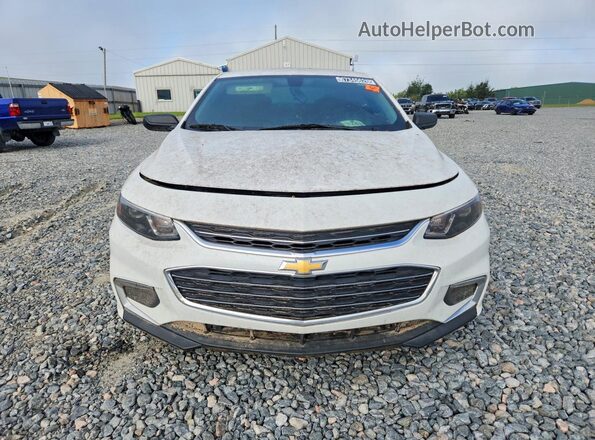 1G1ZB5ST7JF175584 2018 CHEVROLET MALIBU White Դիմացի տեսք
