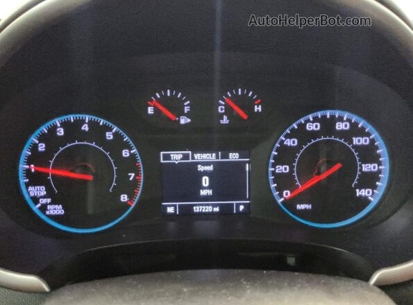 1G1ZB5ST7LF012856 2020 CHEVROLET MALIBU Серебряный Вид щитка приборов
