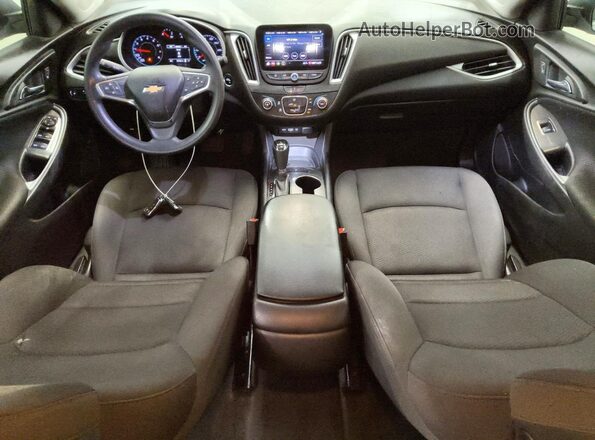 1G1ZB5ST7LF012856 2020 CHEVROLET MALIBU Серебряный Вид панели приборов